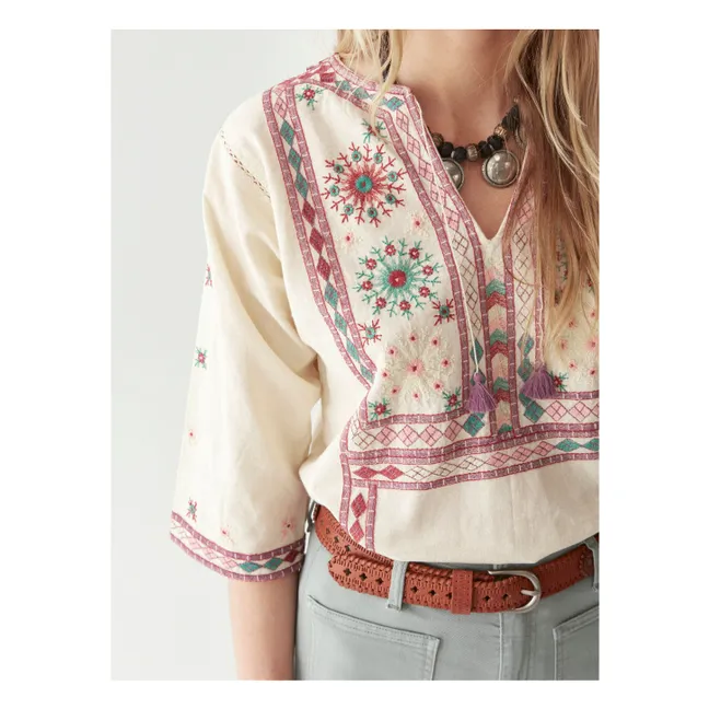 Choti Holi Nimirta blouse | Ecru