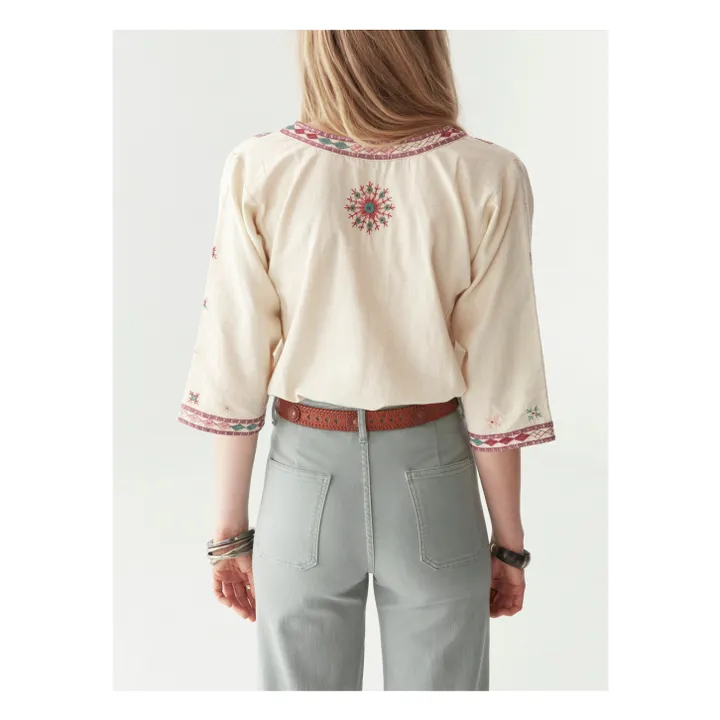 Blouse Choti Holi Nimirta | Ecru- Image produit n°4