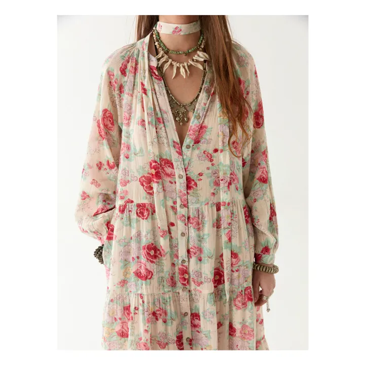 Robe Balmoral Agustina | Ecru- Image produit n°5