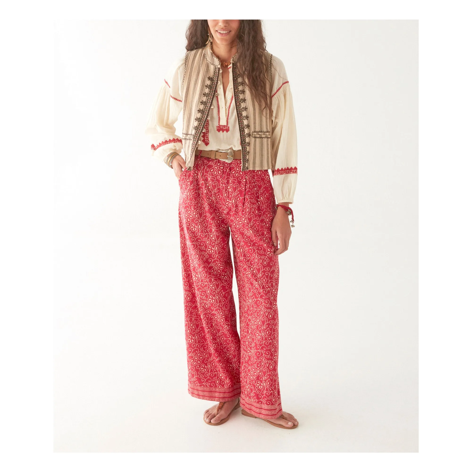 Blouse Ragusa Irina | Ecru- Image produit n°2