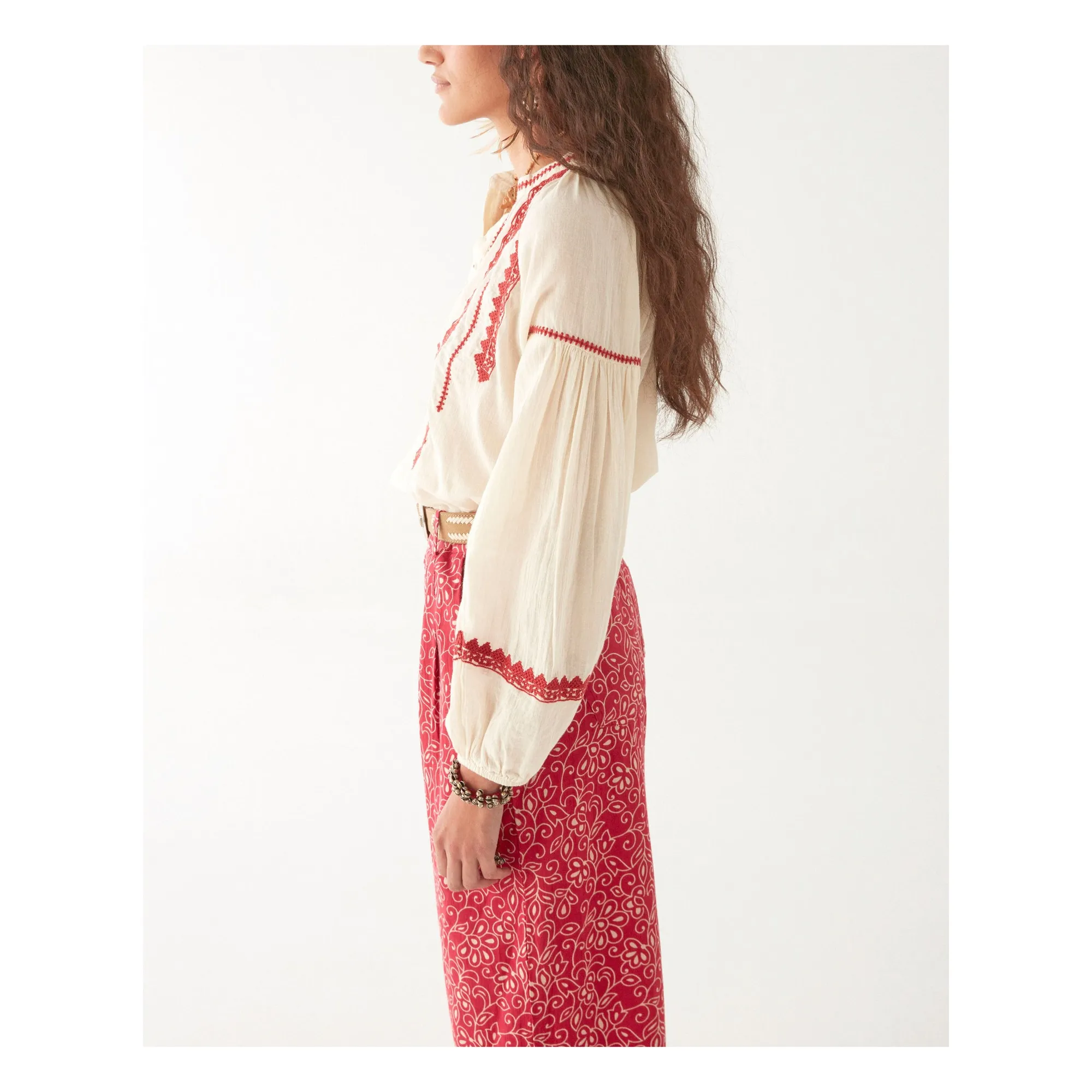 Blouse Ragusa Irina | Ecru- Image produit n°7