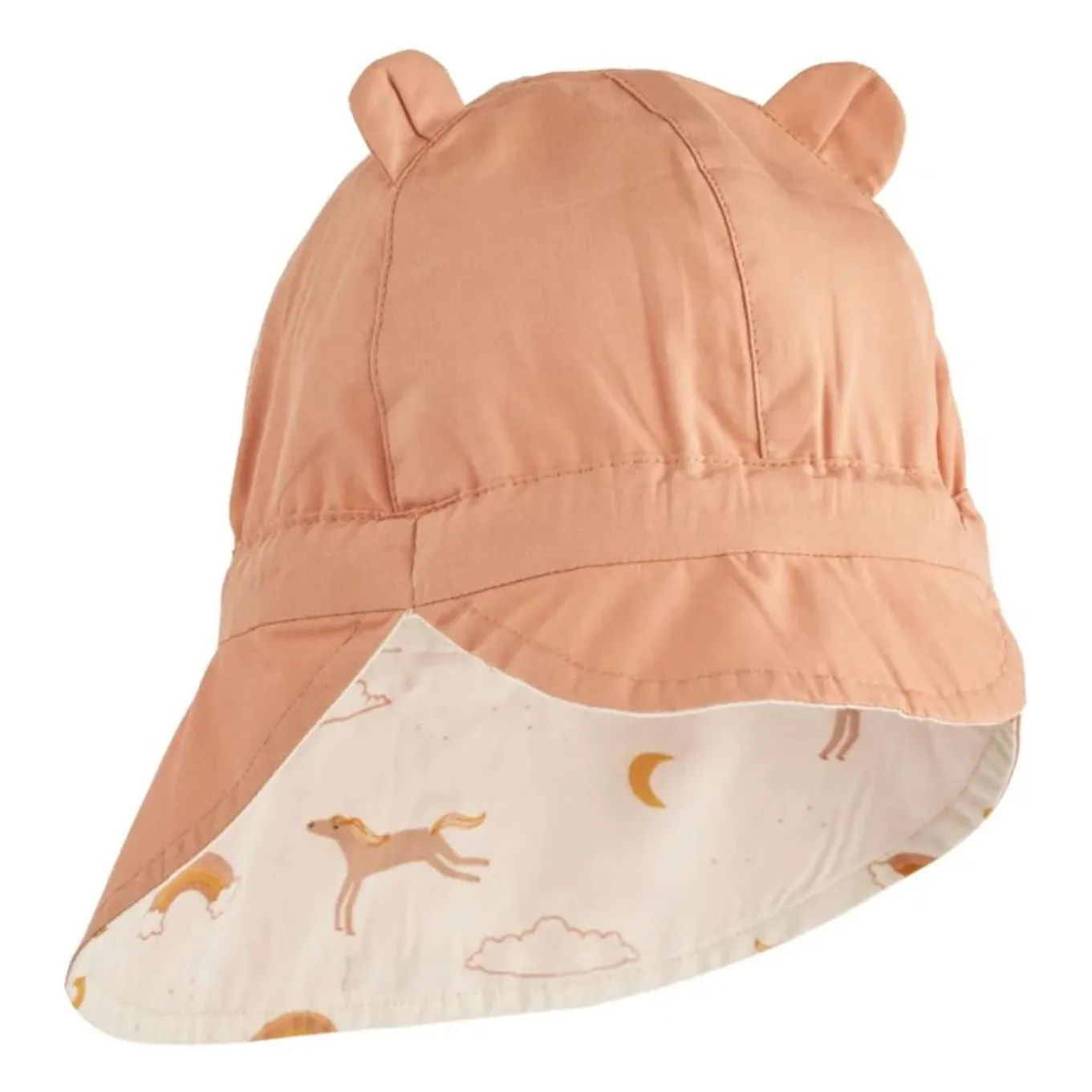 Casquette Gorm Réversible Coton Bio | Rose pêche- Image produit n°1