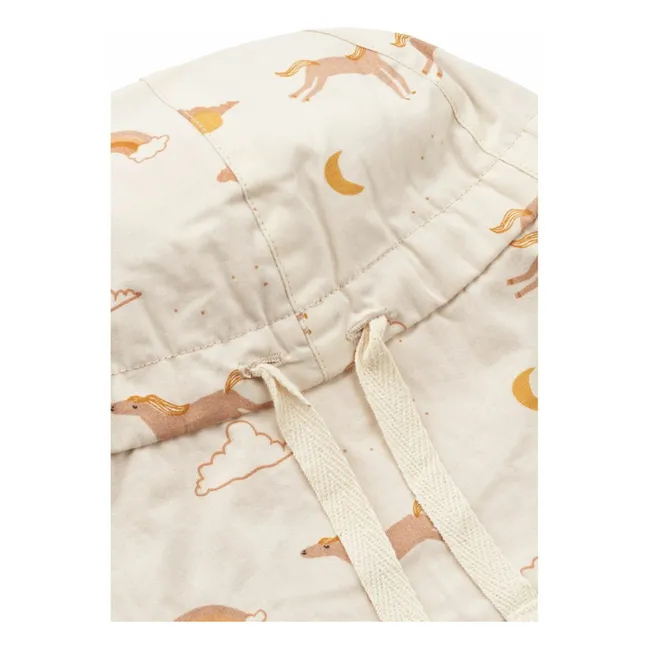 Casquette Gorm Réversible Coton Bio | Rose pêche