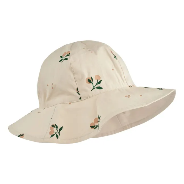 Chapeau Amelia Réversible Coton Bio | Rose poudré
