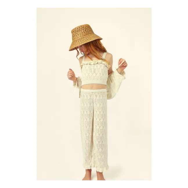 Top Rita Maille | Ecru