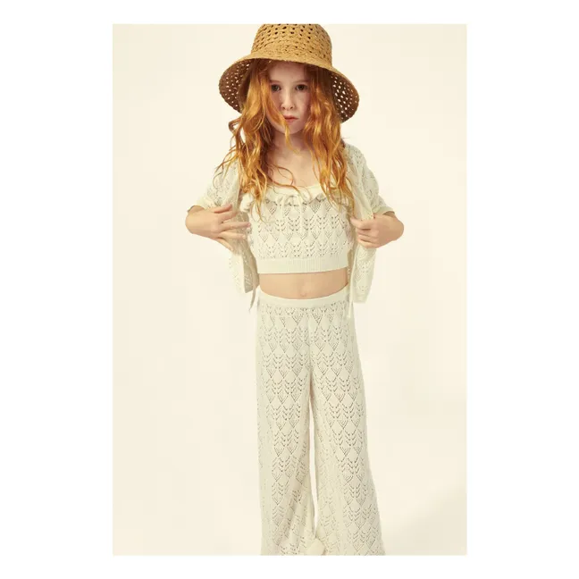 Top Rita Maille | Ecru