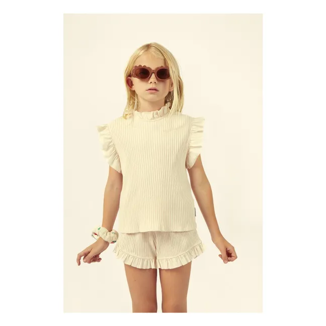 Charlotte corta | Ecru