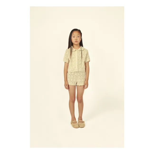 Cardigan Bimba | Ecru