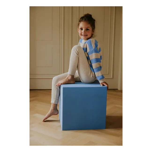 Legging Maille Coton Bio | Beige