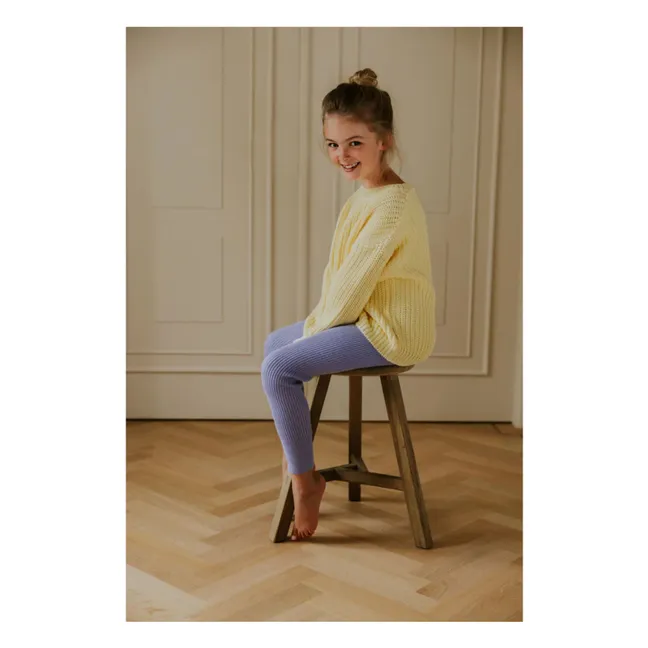 Pull Chunky Coton Bio | Jaune