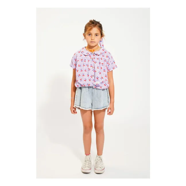 Blouse Peter Pan  | Violet