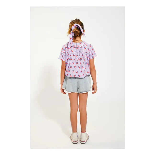 Blouse Peter Pan  | Violet