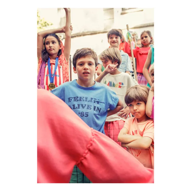 Feelin Alive T-Shirt | Blau