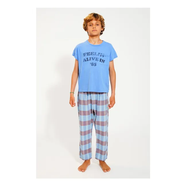 Feelin Alive T-Shirt | Blau