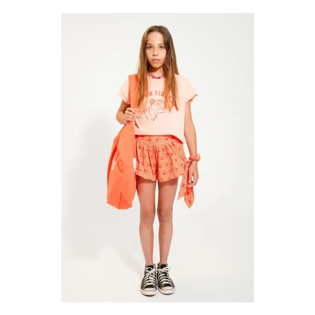 T-shirt Tiger | Rose pêche