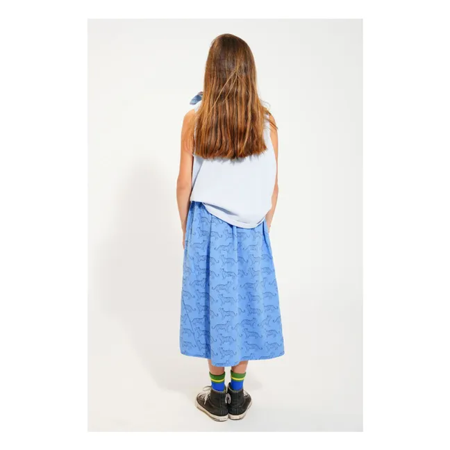 Tiger Tank Top  | Blassblau