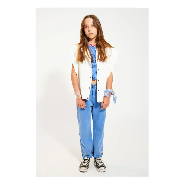 Bandana de algodón orgánico | Azul