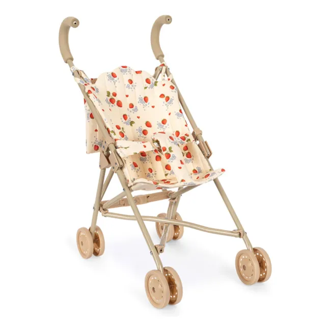 Exklusiv bei Konges Slojd x Smallable - Puppe Coco und ihr Kinderwagen | Seidenfarben