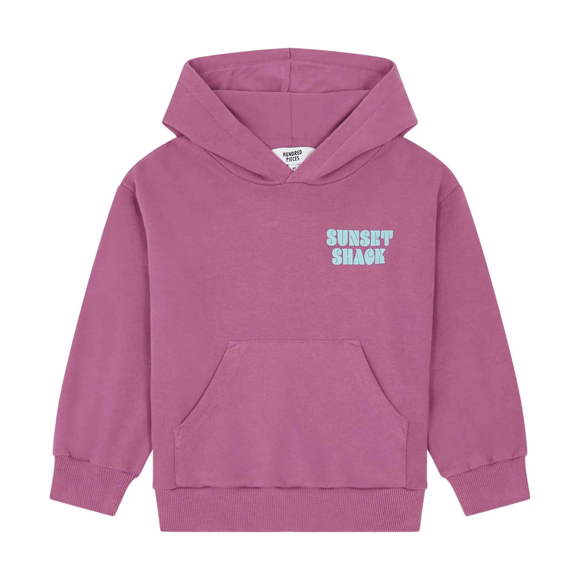 Hundred Pieces Mauve Organic Cotton Hoodie