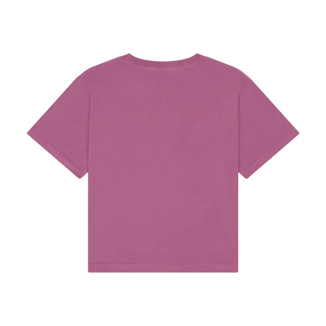T-Shirt aus Bio-Baumwolle | Mauve