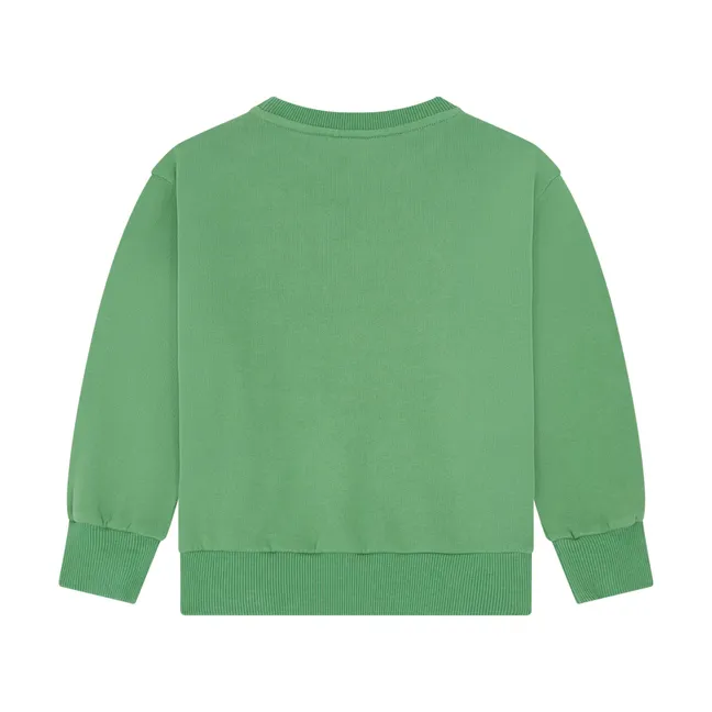 Organic cotton sweatshirt  | Green