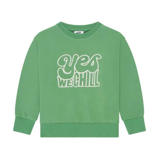 Sweat  Coton Bio  | Vert