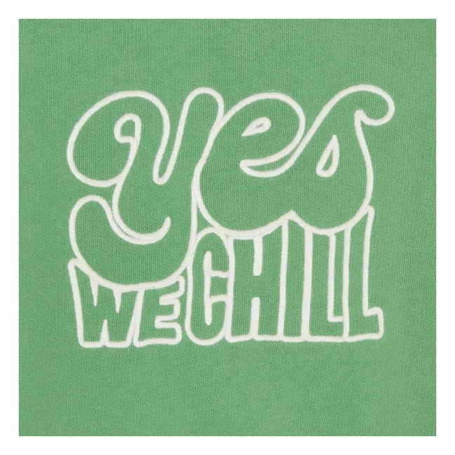 Organic cotton sweatshirt  | Green