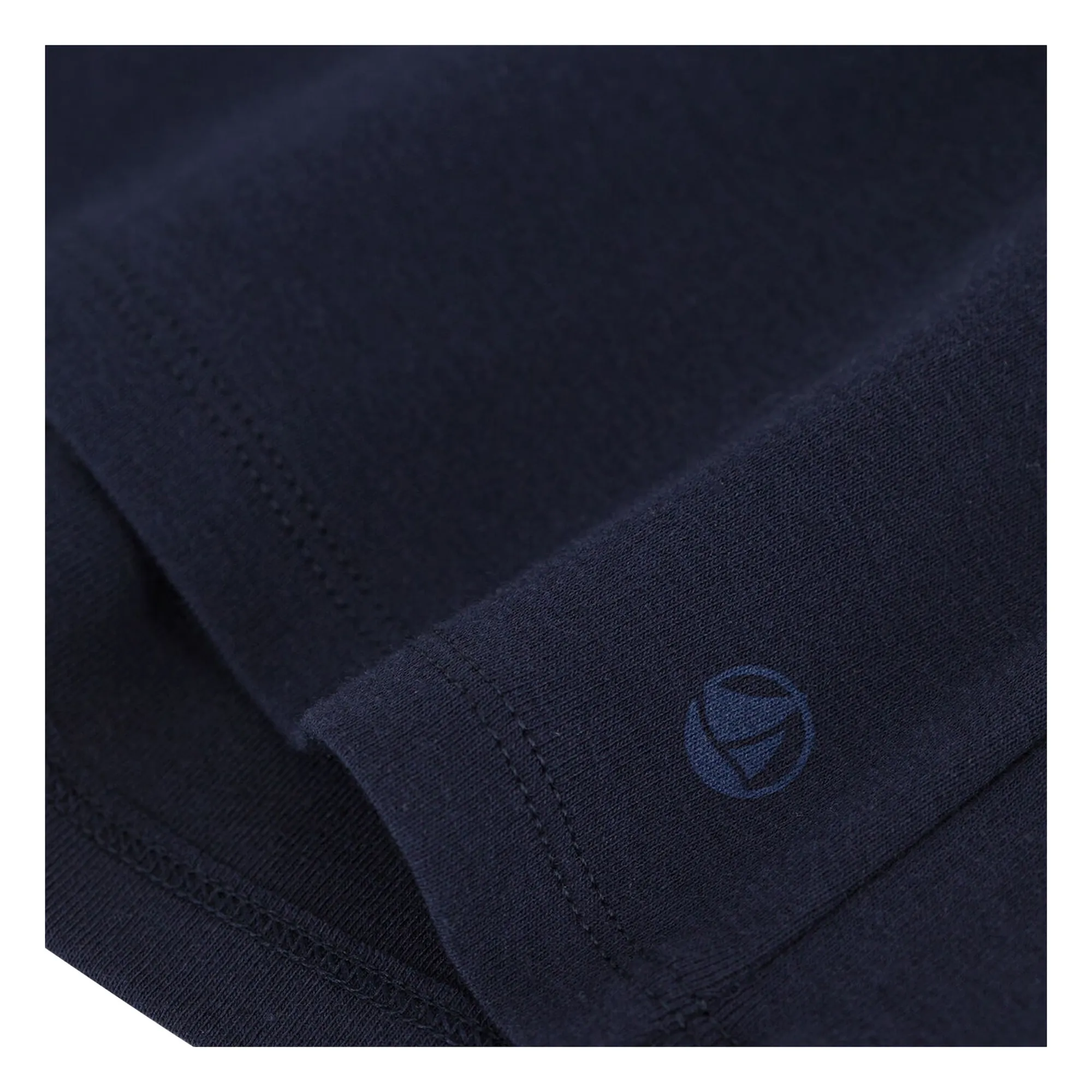 T-shirt l'Iconique Manches Longues - Collection Femme | Bleu marine- Image produit n°5