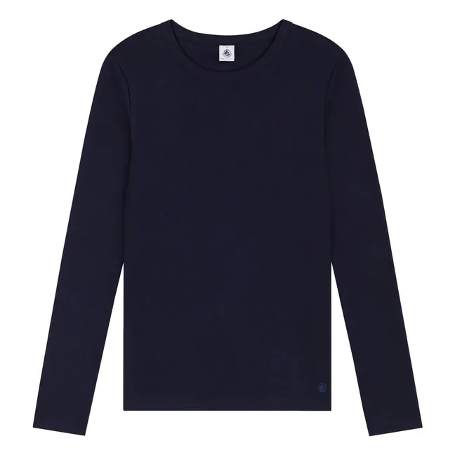 l'Iconique Long Sleeve T-Shirt - Damenkollektion -. | Navy