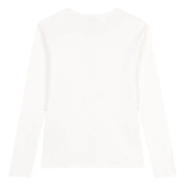 l'Iconique Long Sleeve T-Shirt - Damenkollektion -. | Weiß