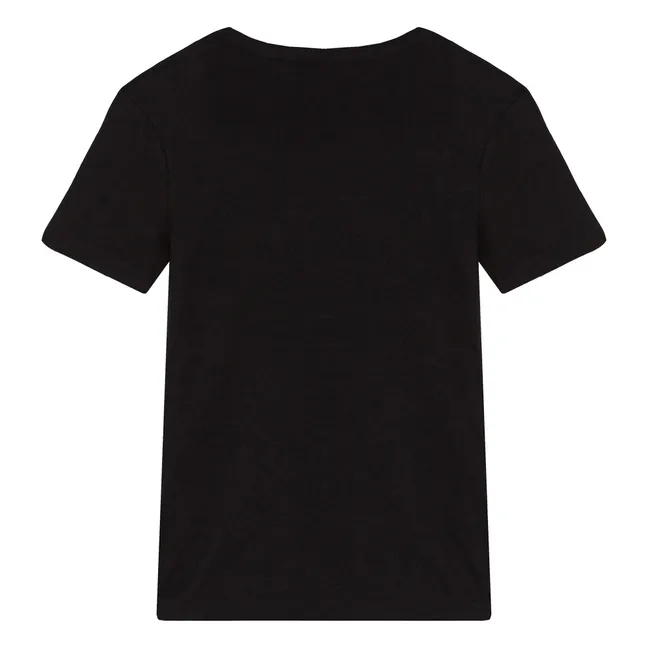 Camiseta l'Iconique - Colección Mujer  | Negro