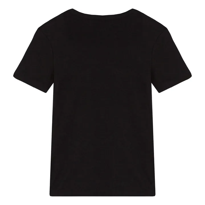 T-shirt l'Iconique - Collection Femme  | Noir- Image produit n°4