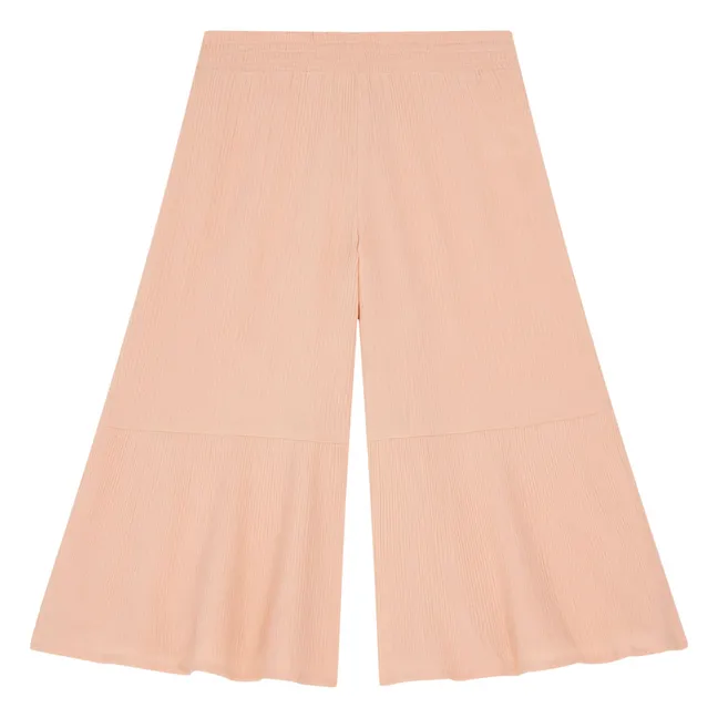 Organic Cotton Gauze Pants | Pink