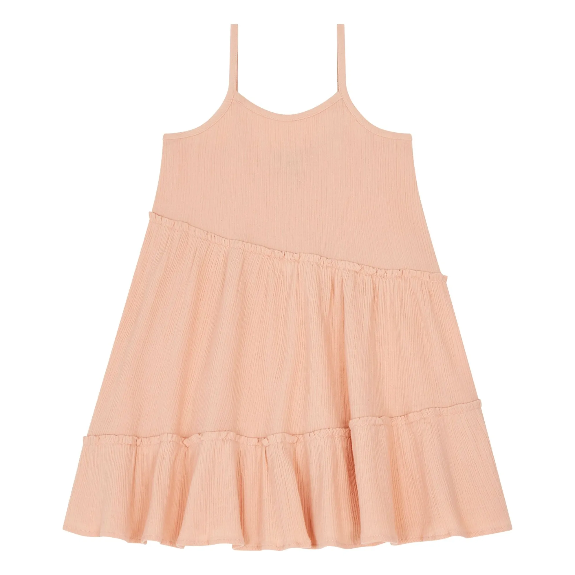 Hundred Pieces Pink Organic Cotton Gauze Dress