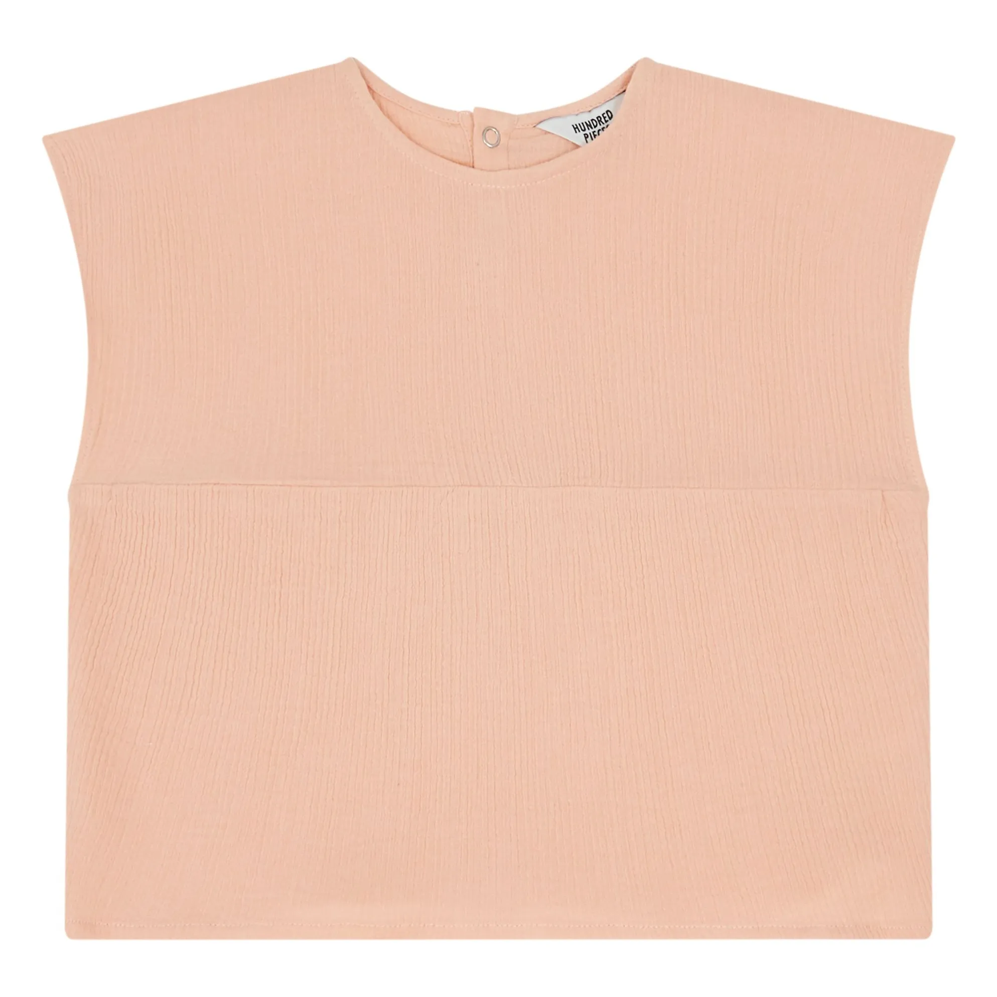 Hundred Pieces Pink Organic Cotton Gauze Top