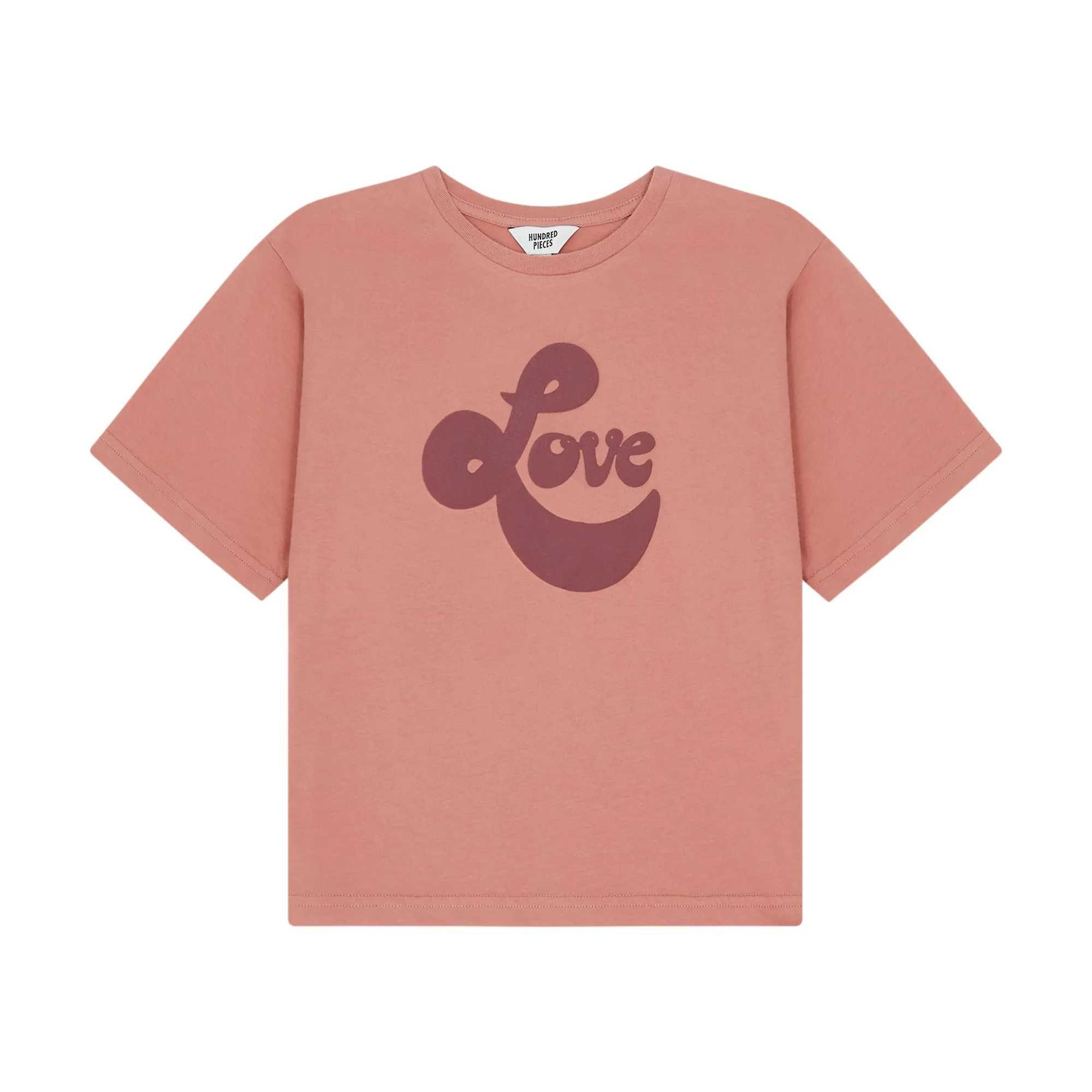 Hundred Pieces Pink Organic Cotton T-Shirt