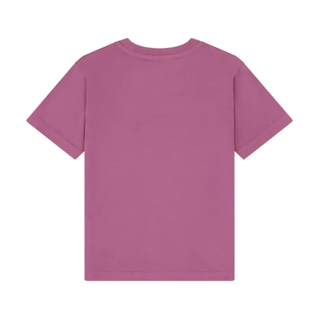 Camiseta de algodón ecológico | Violeta