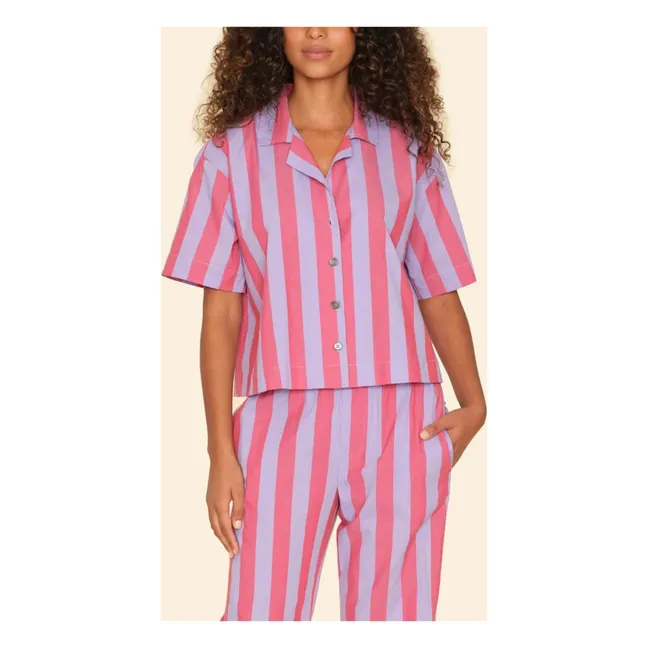 Camicia Thea a righe | Lilla