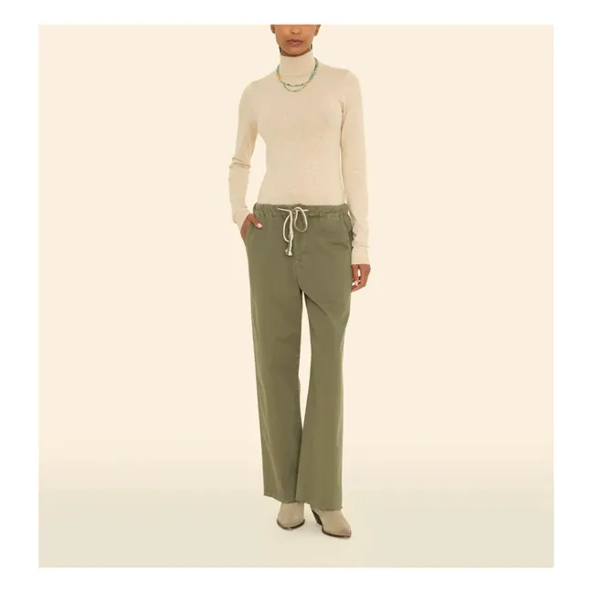 Pantaloni Eli | Verde militare