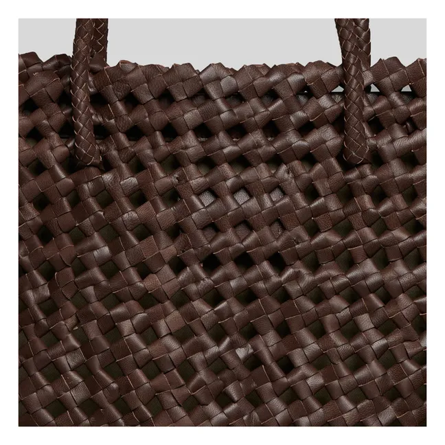 Tote Tasche Montale Leder | Schokoladenbraun