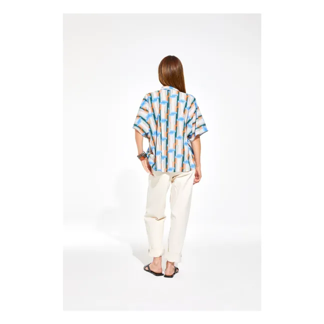 Camicia Nora Echo | Blu