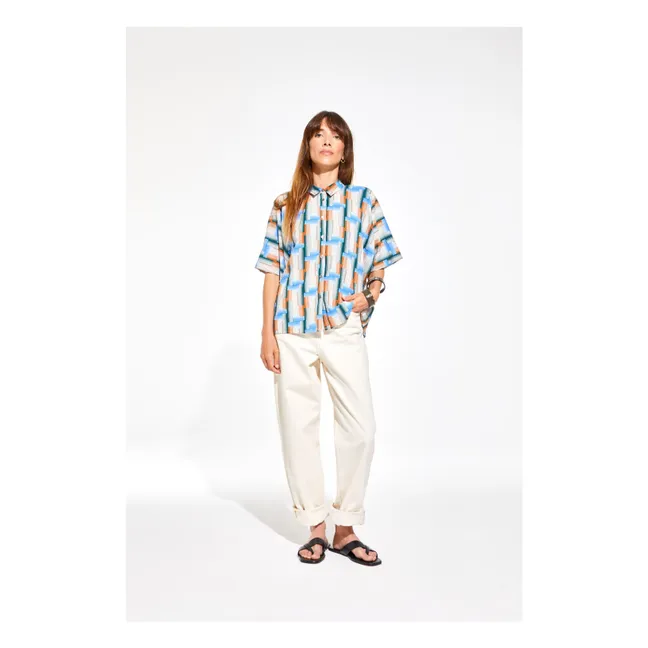 Camicia Nora Echo | Blu