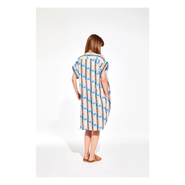  Kleid Syracuse Echo | Blau