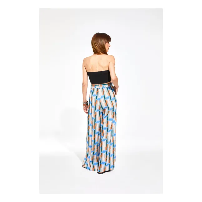 Penelope Echo Hose | Blau