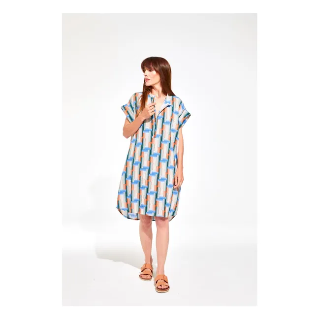  Kleid Syracuse Echo | Blau