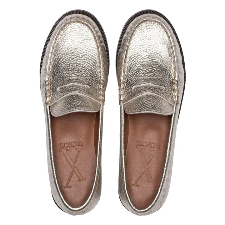 Mocassin Penny Métallisés | Champagne- Image produit n°6