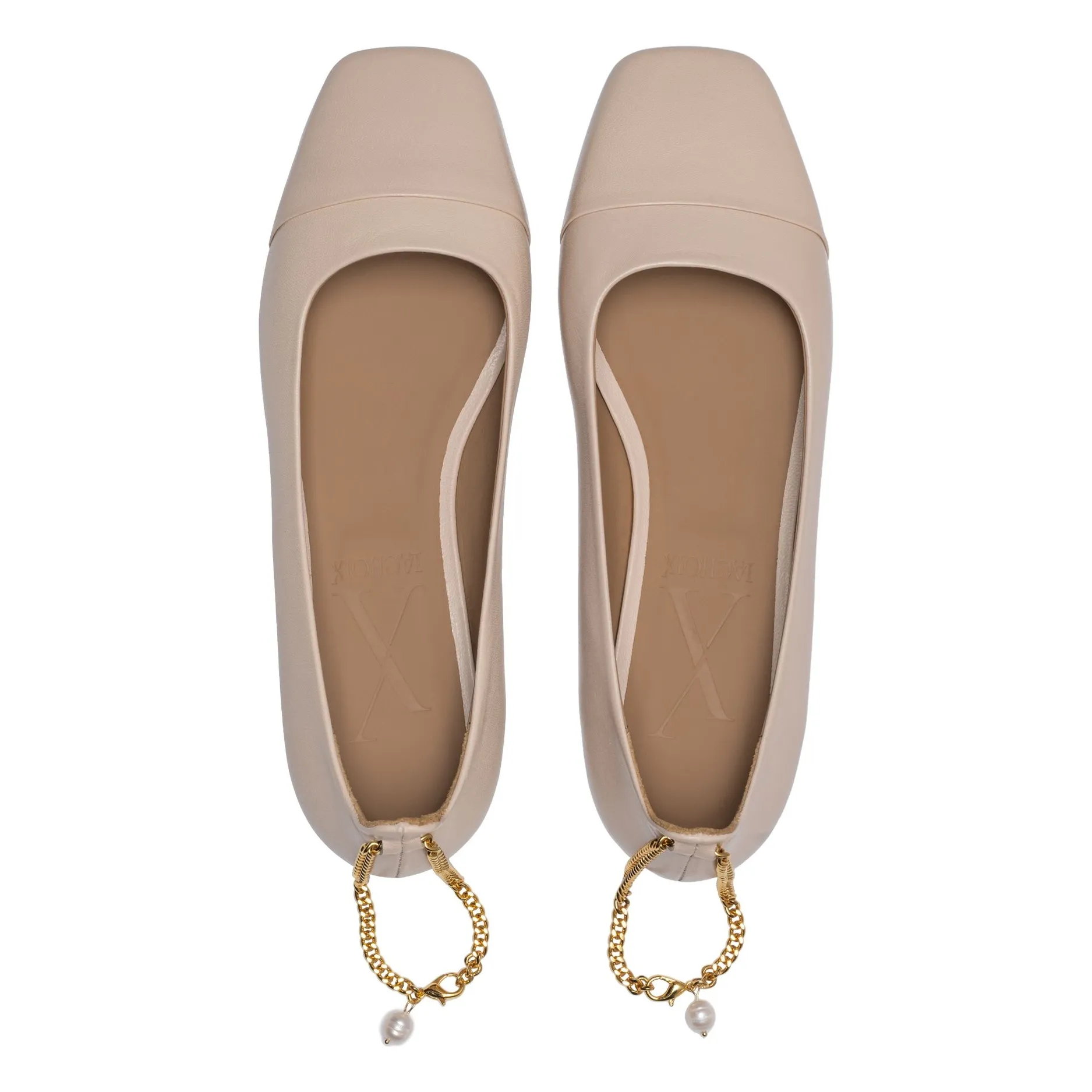 Ballerines Cuir | Nude- Image produit n°5