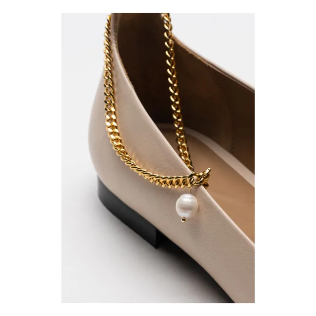 Ballerines Cuir | Nude
