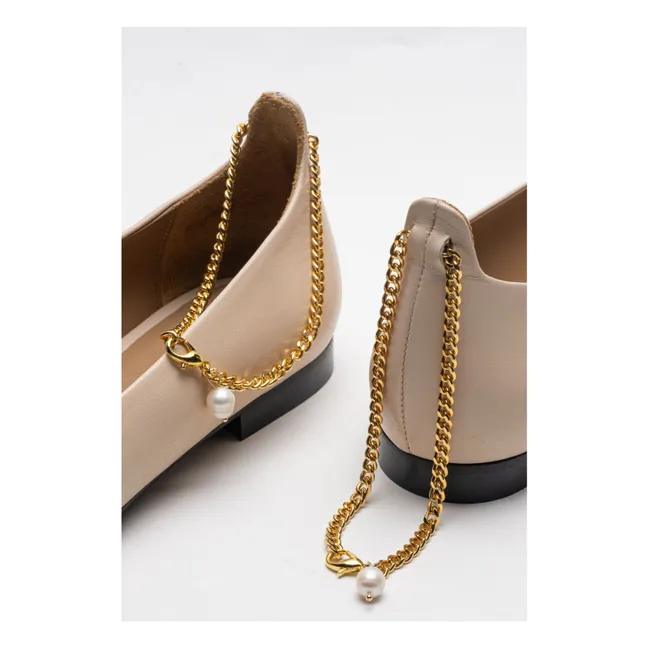 Ballerines Cuir | Nude