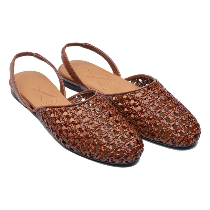 Slingback Tressées | Marron- Image produit n°4